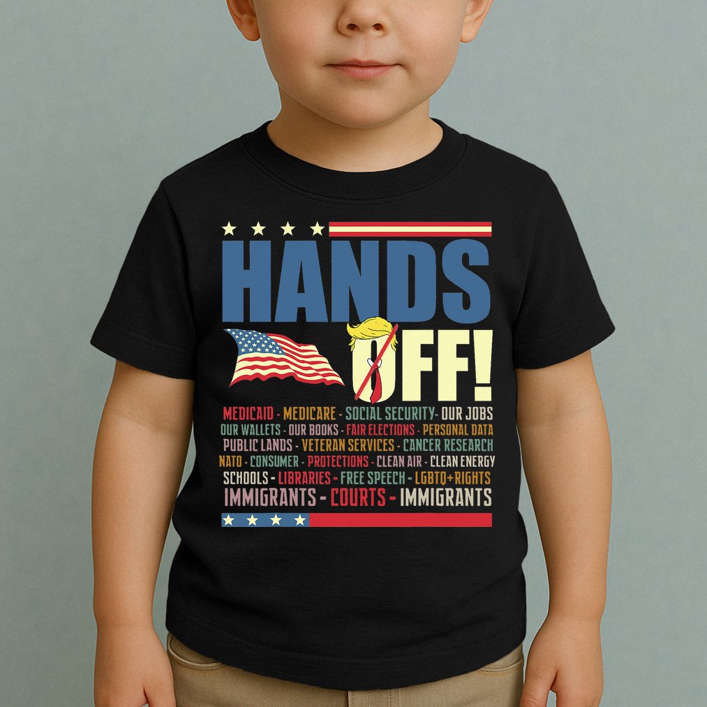 Resist Hands Off Protest Anti Trump Toddler T-Shirt
