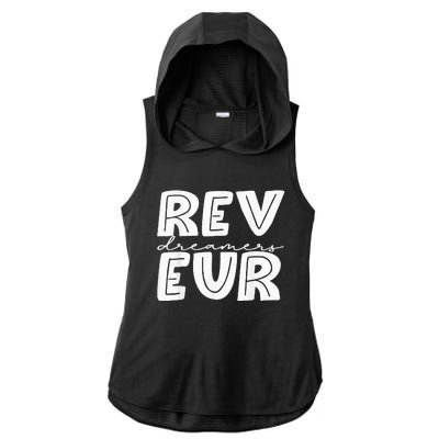 Reveur House Of Dreamers Rca Houses Dreamer School Spirit Ladies PosiCharge Tri-Blend Wicking Draft Hoodie Tank