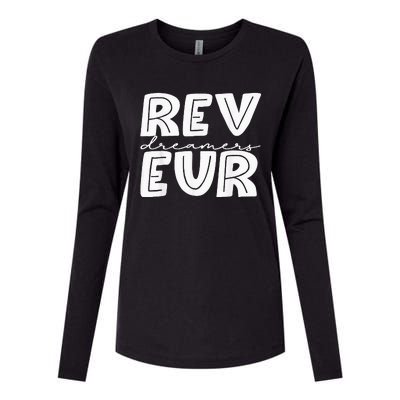 Reveur House Of Dreamers Rca Houses Dreamer School Spirit Womens Cotton Relaxed Long Sleeve T-Shirt