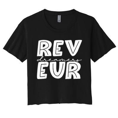 Reveur House Of Dreamers Rca Houses Dreamer School Spirit Women's Crop Top Tee