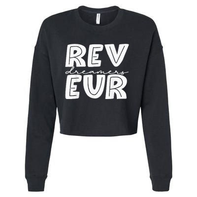 Reveur House Of Dreamers Rca Houses Dreamer School Spirit Cropped Pullover Crew