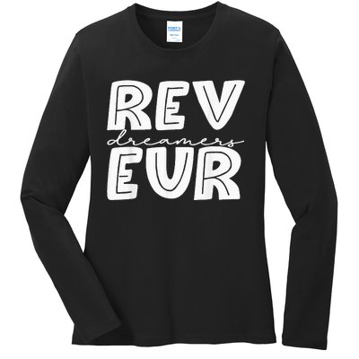 Reveur House Of Dreamers Rca Houses Dreamer School Spirit Ladies Long Sleeve Shirt