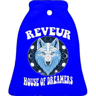 Reveur House Of Dreamers Rca Givers School Spirit Ceramic Bell Ornament