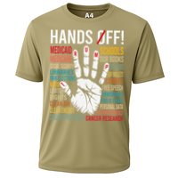 Resist Hands Off Protest Cooling Performance Crew T-Shirt