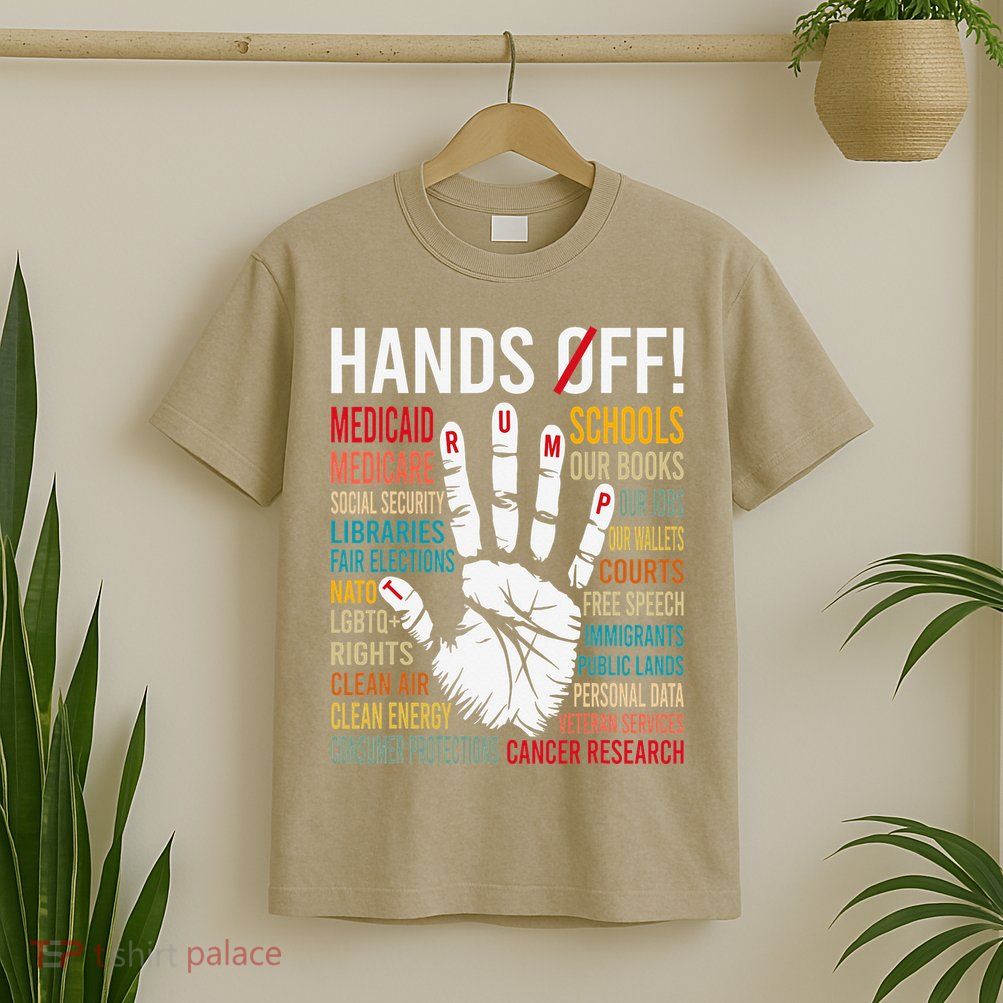 Resist Hands Off Protest T-Shirt