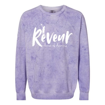 Reveur House Of Dreamers Teachers Students Colorblast Crewneck Sweatshirt