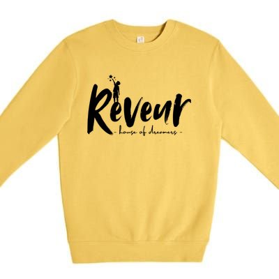 Reveur House Of Dreamers Teachers Students Premium Crewneck Sweatshirt