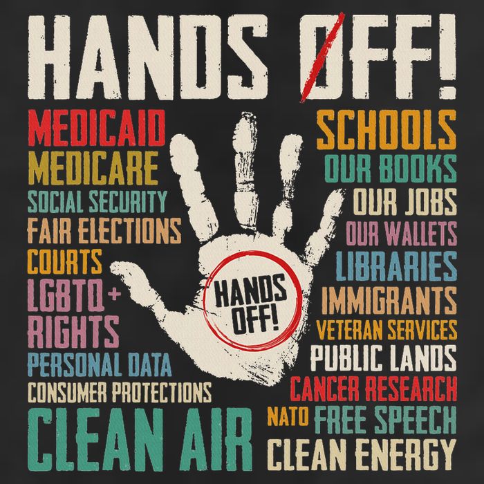 Retro Hands Off Protest Social Security And Medicare Protest Golf Towel