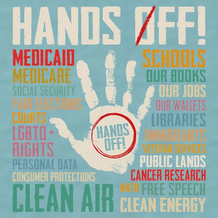 Retro Hands Off Protest Social Security And Medicare Protest Sueded Cloud Jersey T-Shirt