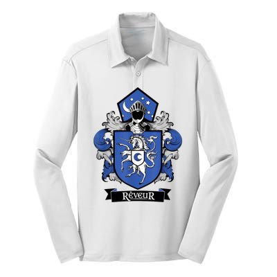 Reveur House Of Dreamers Rca Givers School Spirit Vintage Silk Touch Performance Long Sleeve Polo