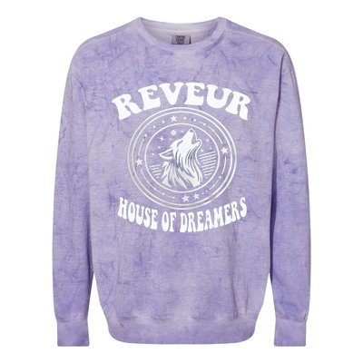 Reveur House Of Dreamers Rca Houses Dreamer School Spirit Colorblast Crewneck Sweatshirt