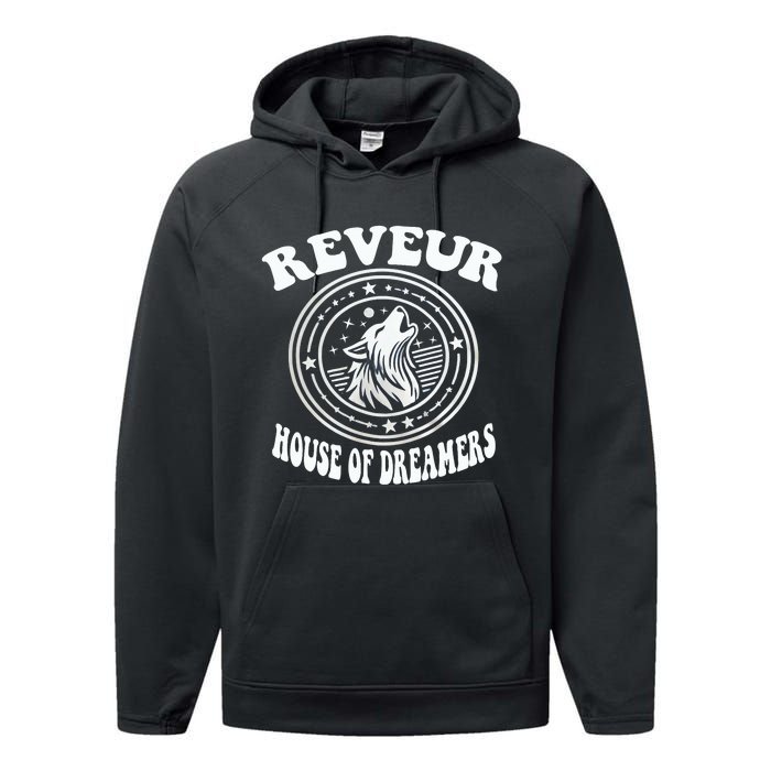 Reveur House Of Dreamers Rca Houses Dreamer School Spirit Performance Fleece Hoodie