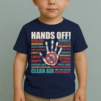Resist Hands Off Protest Anti Trump Toddler T-Shirt