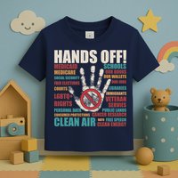 Resist Hands Off Protest Anti Trump Toddler T-Shirt