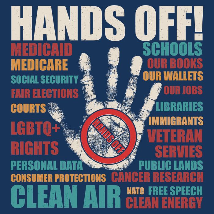 Resist Hands Off Protest Anti Trump Toddler T-Shirt