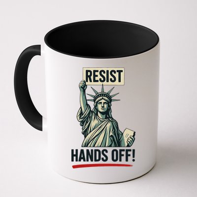 Resist Hands Off Mug