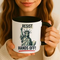 Resist Hands Off Mug
