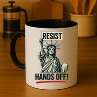 Resist Hands Off Mug