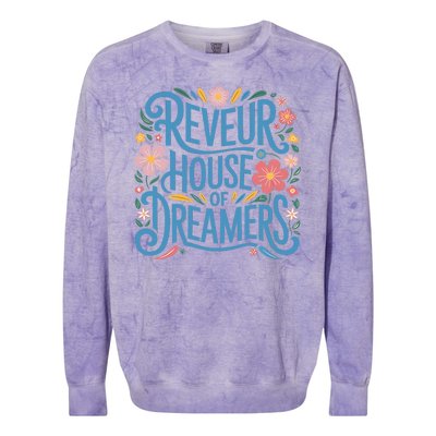 Reveur House Of Dreamers Rca Givers School Spirit Colorblast Crewneck Sweatshirt