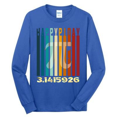 Retro Happy Pi Day Deals T Cute Gift Tall Long Sleeve T-Shirt