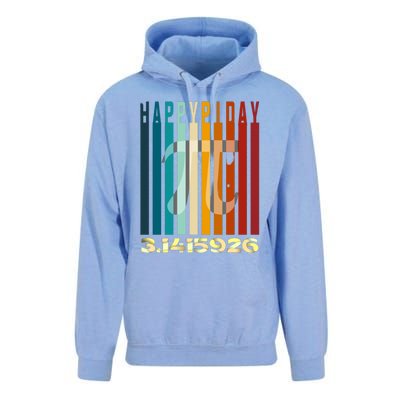 Retro Happy Pi Day Deals T Cute Gift Unisex Surf Hoodie