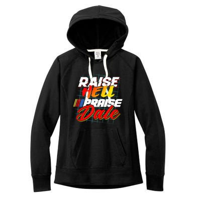 Raise Hell Praise Dale Retro Vintage Fathers Day Gift Women's Fleece Hoodie