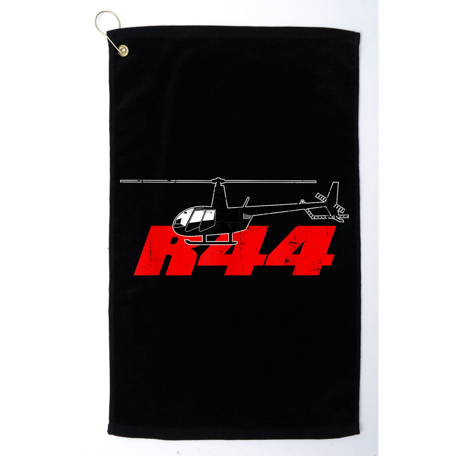 R44 Helicopter Pilot Aviation R44 Helicopter Golf Towel