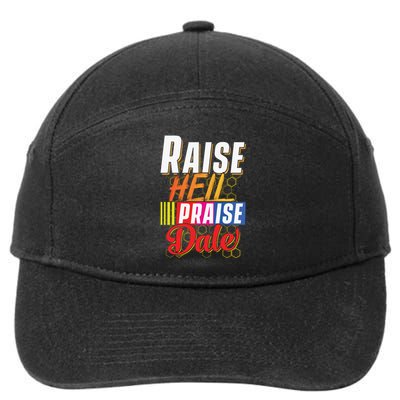 Raise Hell Praise Dale Vintage 7-Panel Snapback Hat