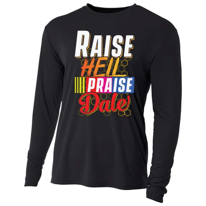 Raise Hell Praise Dale Vintage Cooling Performance Long Sleeve Crew