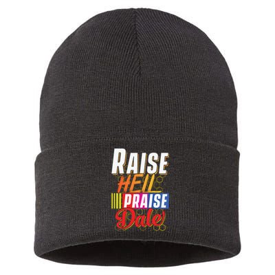 Raise Hell Praise Dale Vintage Sustainable Knit Beanie