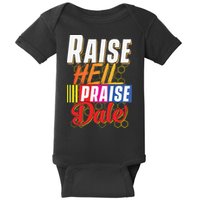 Raise Hell Praise Dale Vintage Baby Bodysuit