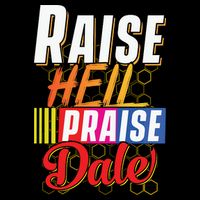 Raise Hell Praise Dale Vintage Baby Bodysuit