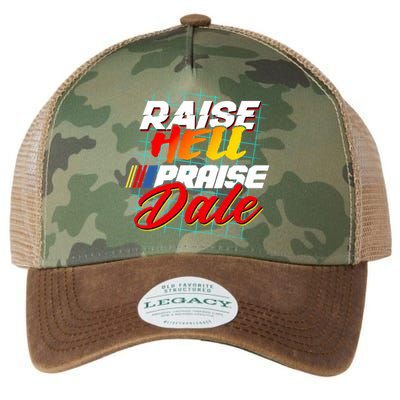 Raise Hell Praise Dale Legacy Tie Dye Trucker Hat