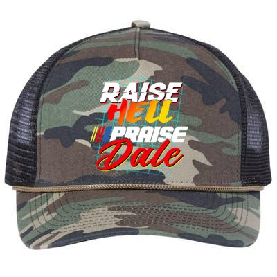 Raise Hell Praise Dale Retro Rope Trucker Hat Cap