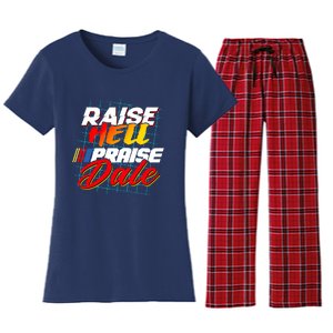 Raise Hell Praise Dale Women's Flannel Pajama Set