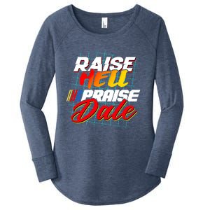 Raise Hell Praise Dale Women's Perfect Tri Tunic Long Sleeve Shirt