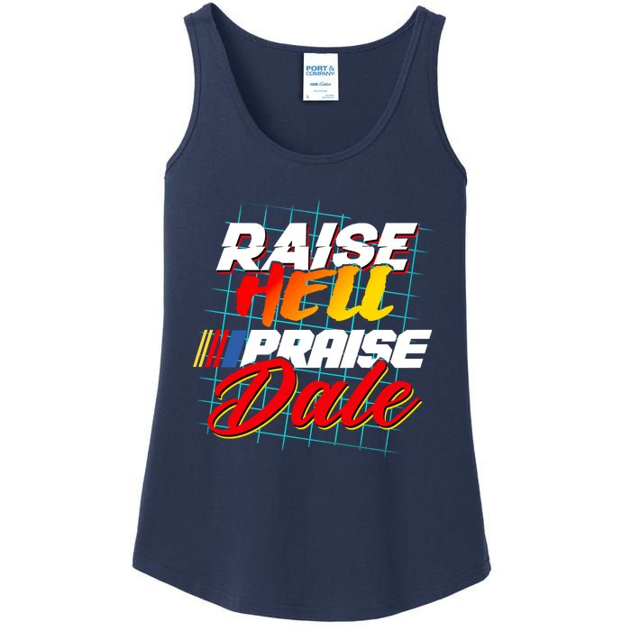 Raise Hell Praise Dale Ladies Essential Tank