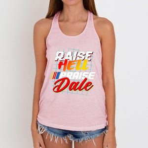 Raise Hell Praise Dale Women's Knotted Racerback Tank