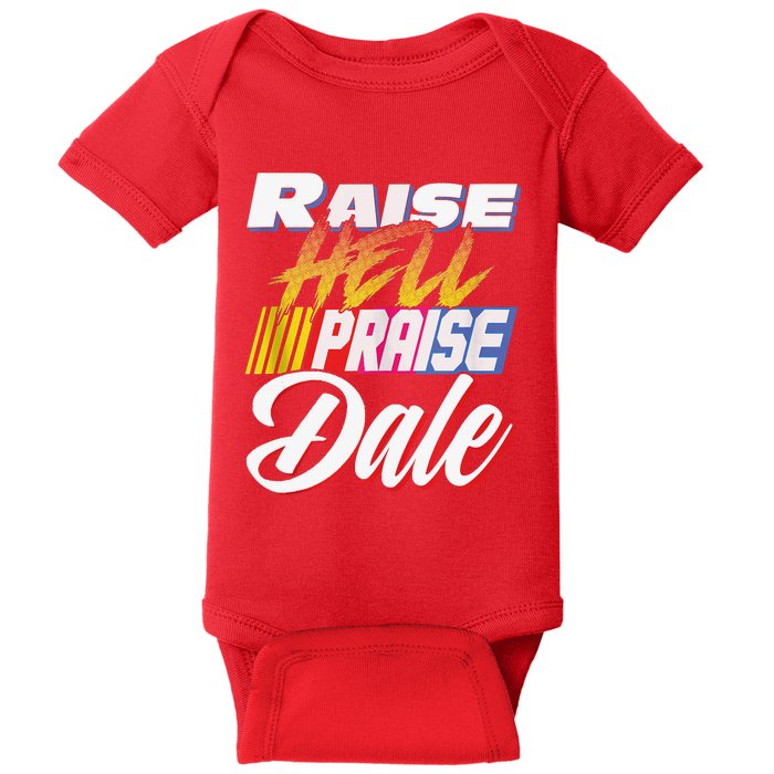 Raise Hell Praise Dale Retro Vintage Baby Bodysuit