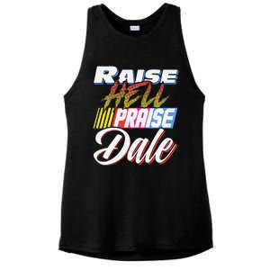 Raise Hell Praise Dale Retro Ladies PosiCharge Tri-Blend Wicking Tank