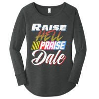 Raise Hell Praise Dale Retro Women's Perfect Tri Tunic Long Sleeve Shirt