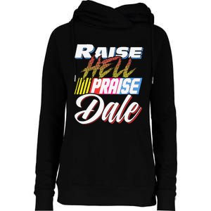 Raise Hell Praise Dale Retro Womens Funnel Neck Pullover Hood