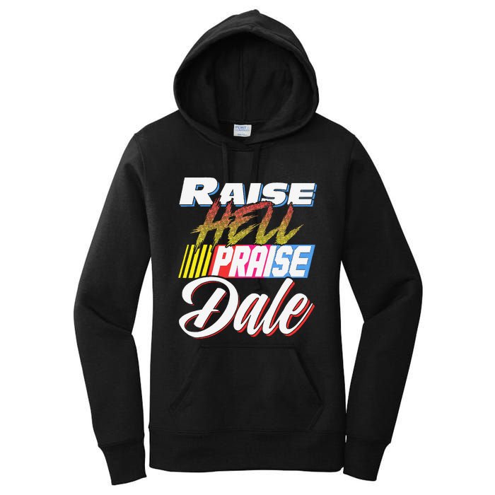 Raise Hell Praise Dale Retro Women's Pullover Hoodie