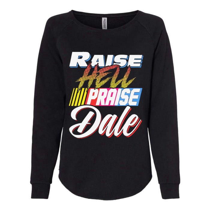 Raise Hell Praise Dale Retro Womens California Wash Sweatshirt