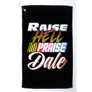 Raise Hell Praise Dale Retro Platinum Collection Golf Towel