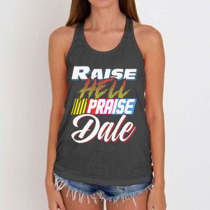 Raise Hell Praise Dale Retro Women's Knotted Racerback Tank