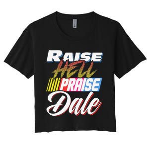 Raise Hell Praise Dale Retro Women's Crop Top Tee