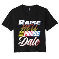 Raise Hell Praise Dale Retro Women's Crop Top Tee