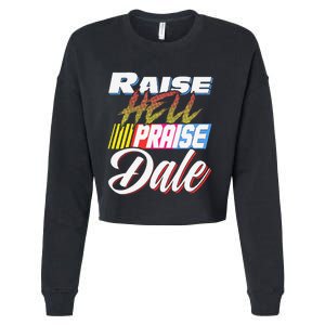 Raise Hell Praise Dale Retro Cropped Pullover Crew