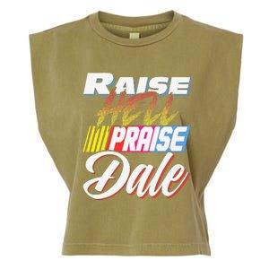 Raise Hell Praise Dale Retro Garment-Dyed Women's Muscle Tee